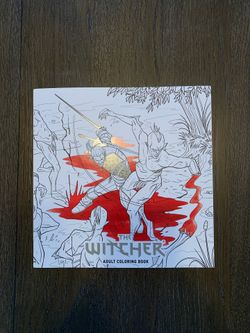 Witcher Adult Coloring Book (No Longer In Print)