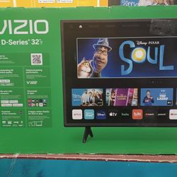 32" Screen Led Smart TV By Vizio.  Hulu Pandora Netflix YouTube And Much More 