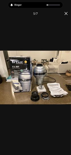 TITAN T-1060 1¼ HP PREMIUM KITCHEN FOOD WASTE GARBAGE DISPOSER SINK 1.25HP BNIB