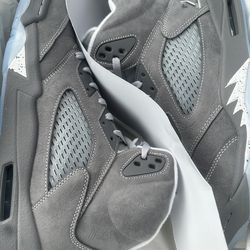 Jordan 5 retro wolf grey size 13