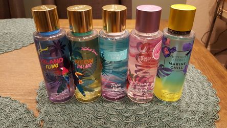 New VS mist sprays, each