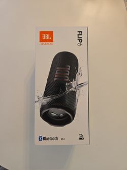 Brand New JBL Flip 6 – Factory Sealed
Selling a brand new JBL Flip 6 Bluetooth speaker. It has never been opened or used and is still factory sealed i