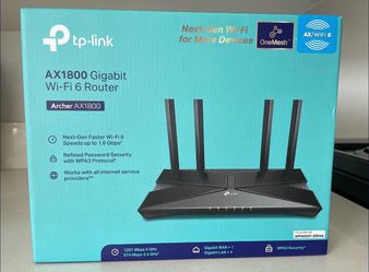 TP-Link Archer AX1800 Router – Fast & Reliable!
