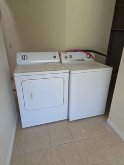 Whirlpool washer&dryer