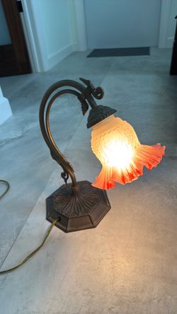 Vintage style reproduction lamp.