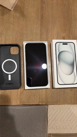 Apple iPhone 15 Plus 512GB with Box and OtterBox Case