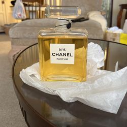 Large Chanel #5 Factis Bottle