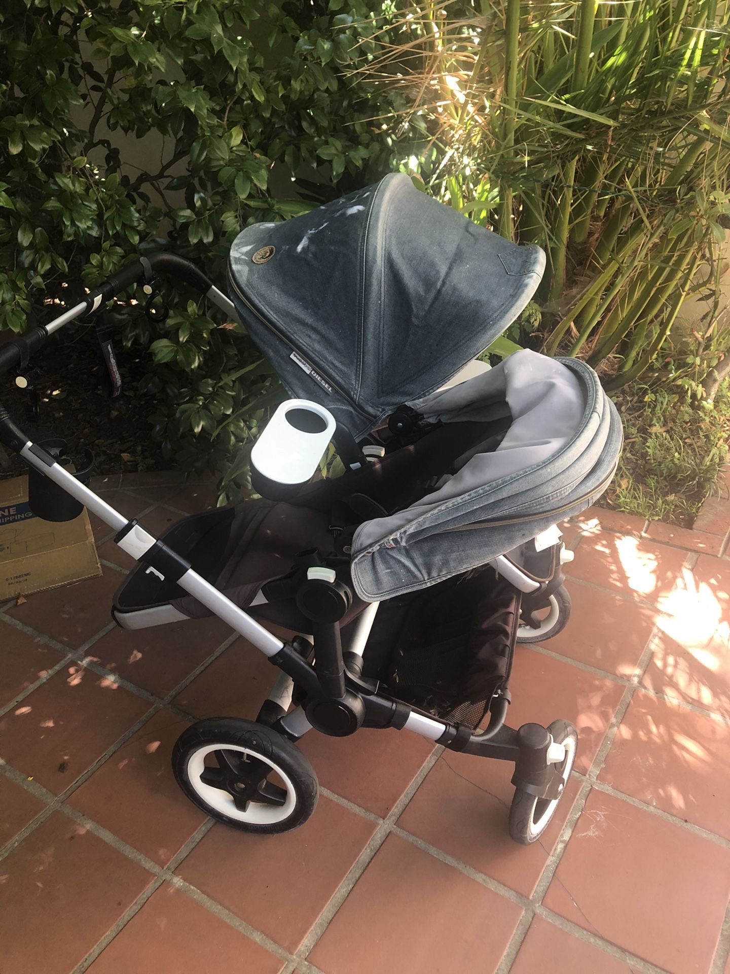 bugaboo donkey duo double stroller Diesel limited edition