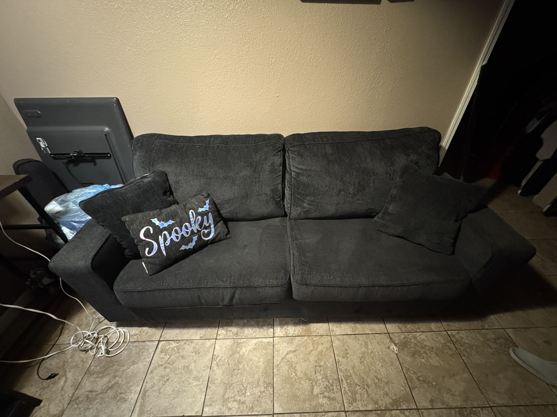 Navy Blue Couch