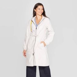 A NEW Day Gray ICE Rain Anorak Jacket