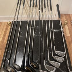 Golf Club Vintage Iron Set - MacGregor, Ping Eye, Nicklaus, TaylorMade, Pal Joey