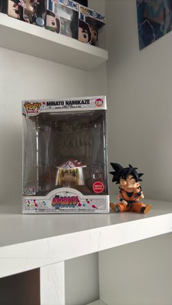 Naruto funko pop bundle with goku