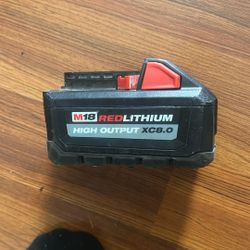 Milwaukee 8.0ah High Output 