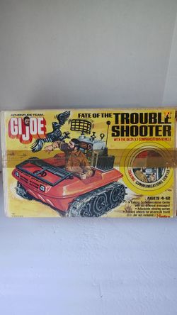 VINTAGE GI JOE ADVENTURE TEAM TROUBLE SHOOTER VEHICLE