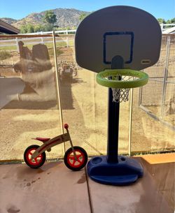 B-Ball Hoop & Balance Bike