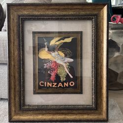 26" x 22" wall art framed