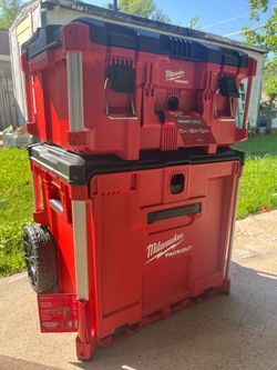 Milwaukee packout stack tool box