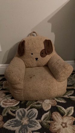 Kids puppy plush chair