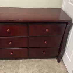 Delta Children Universal 6 Drawer Dresser, Greenguard Gold Certified,  Espresso Cherry for Sale in Queens, NY - OfferUp