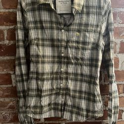 Abercrombie and Fitch plaid button down