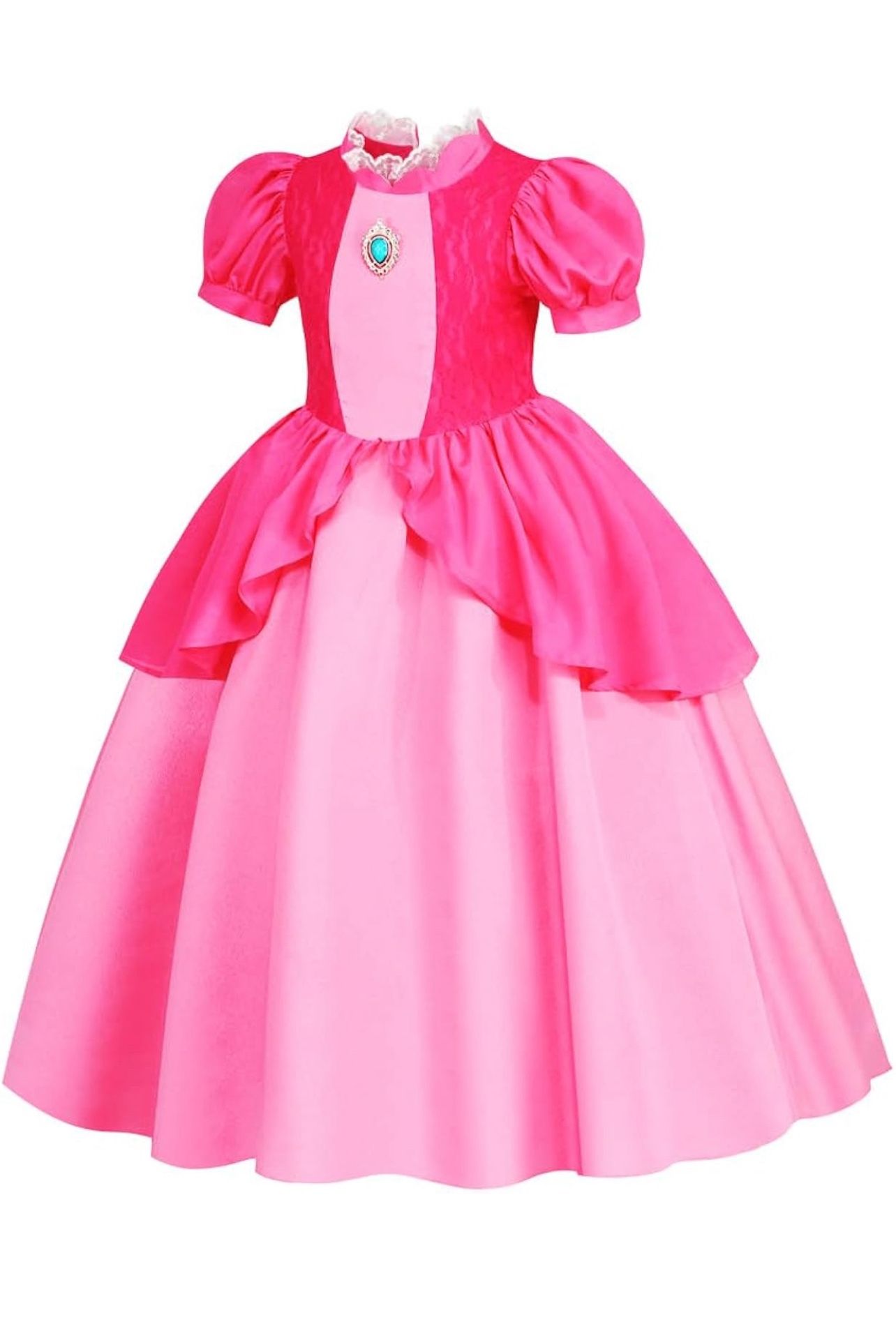 Princess Peach Kids Halloween Costume Size 9-10