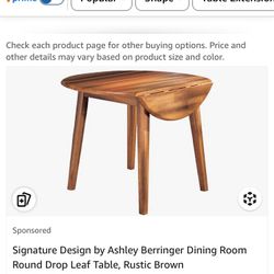 Brand New Drop Leaf Table