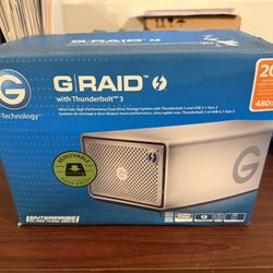 G-Drive 20TB Thunderbolt 3