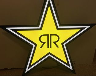 Rockstar Energy Large LED Light