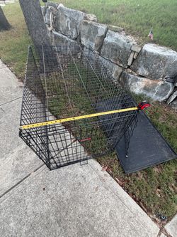 Title: KONG 48" Extra Large Double-Door Wire Dog Crate - COMPLETE SET
