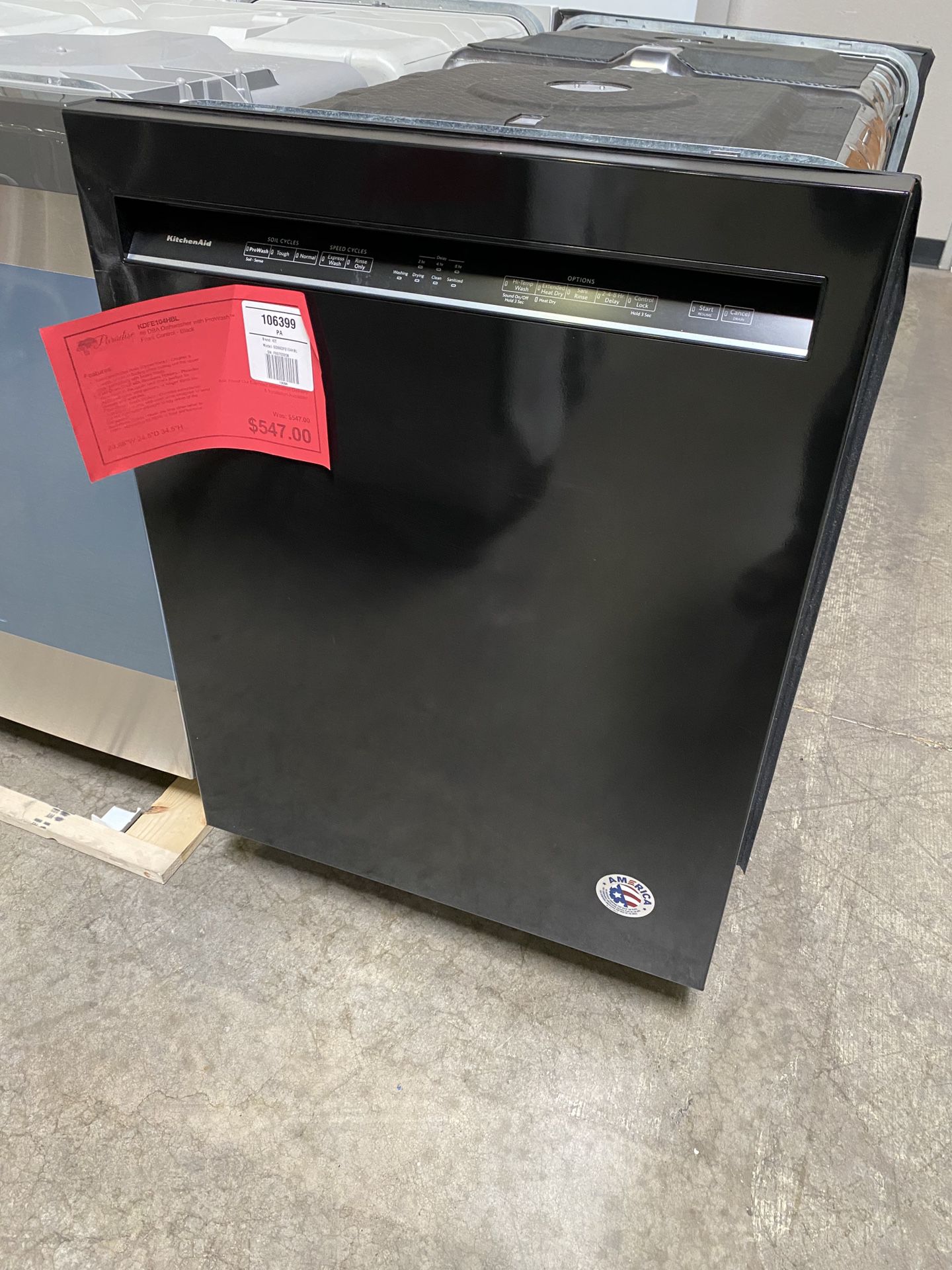 New Discounted KitchenAid Dishwasher 1yr Manufacturers Warranty