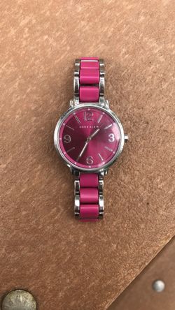 Anne Klein pink watch