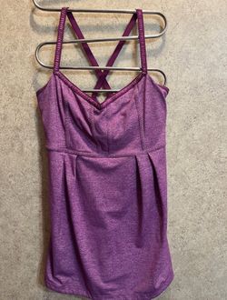 lululemon athletica Purple Strappy Athletic Tank
