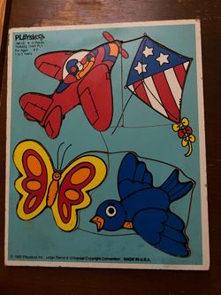 Vintage Playskool Puzzles