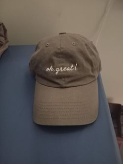 Olive ok great cap $15 obo