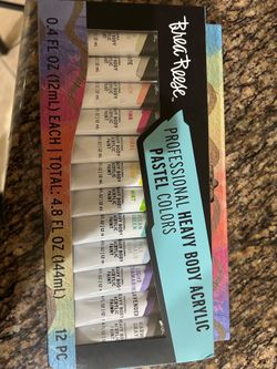 New acrylic paint sets