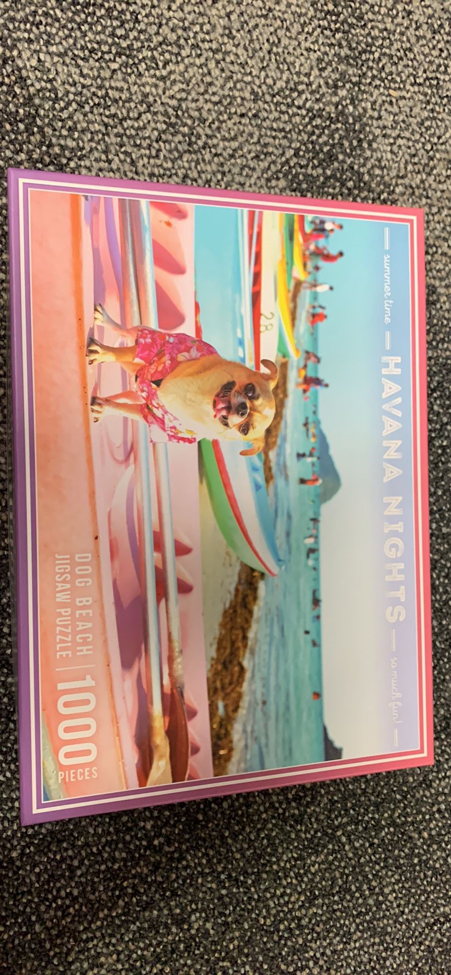 Havana Nights Dog Beach Jigsaw Puzzle 1,000 Piece