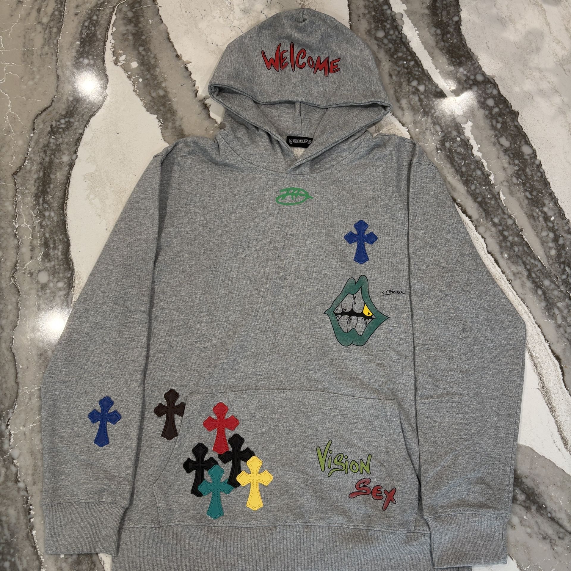 Chrome Hearts Cross Hoodie