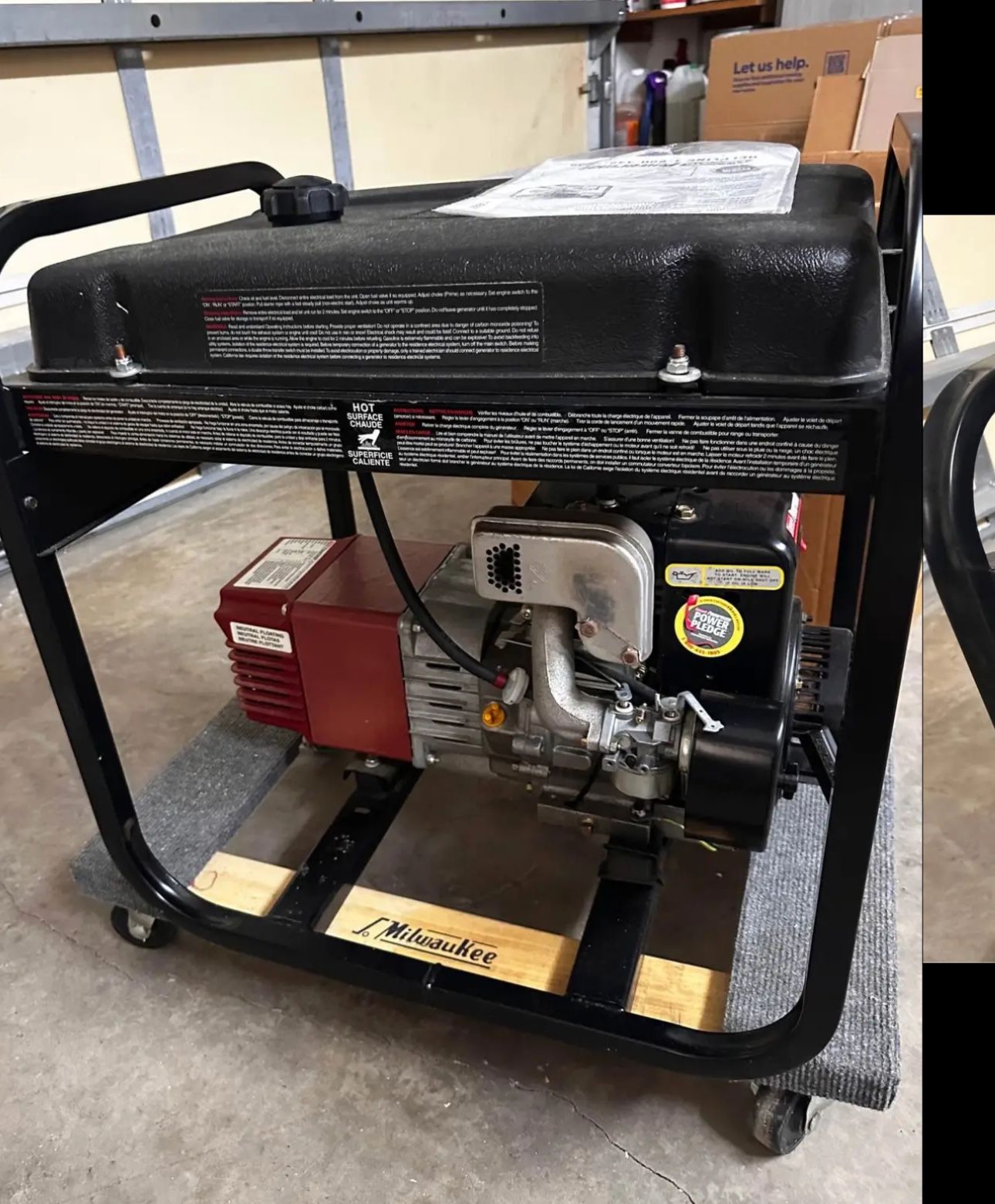 Coleman Powermate MAXA 5000 ER Extended Run Electric Generator