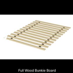 Full Size Bunkie Board Wooden Slates Retail $108