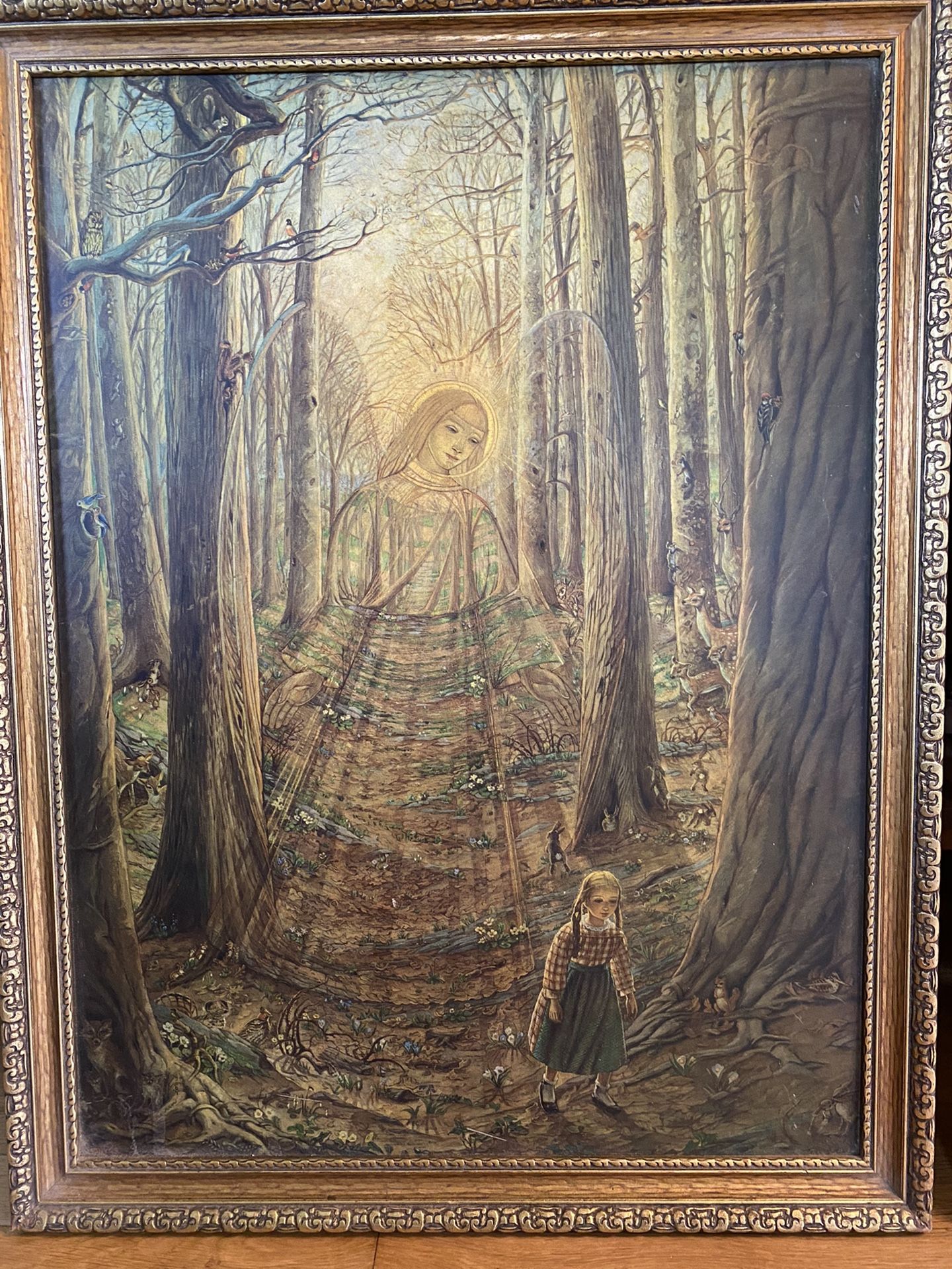 The Guardian Angel Print By Lauren Ford
