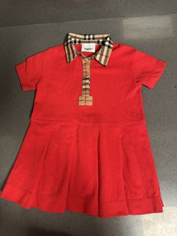 vestido burberry 18 meses 1 sola puesta original 