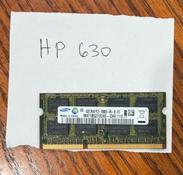 Samsung 4GB DDR3 Laptop RAM - PC3-10600S - 1333MHz - SODIMM