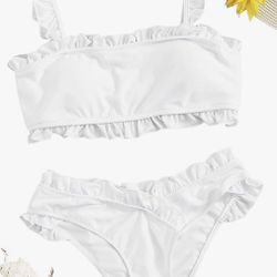 SweatyRocks -Women's Bathing Suits Spaghetti Strap 2 Piece 