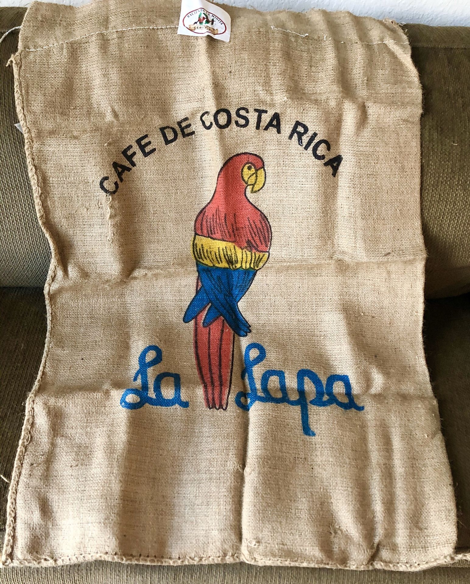 Burlap Coffee Sacks