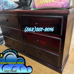 Six Drawer Cherry Pinewood Cajonera Comoda Nueva 