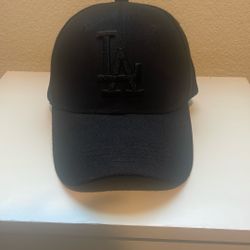 Black Los Angeles dodgers Hat 