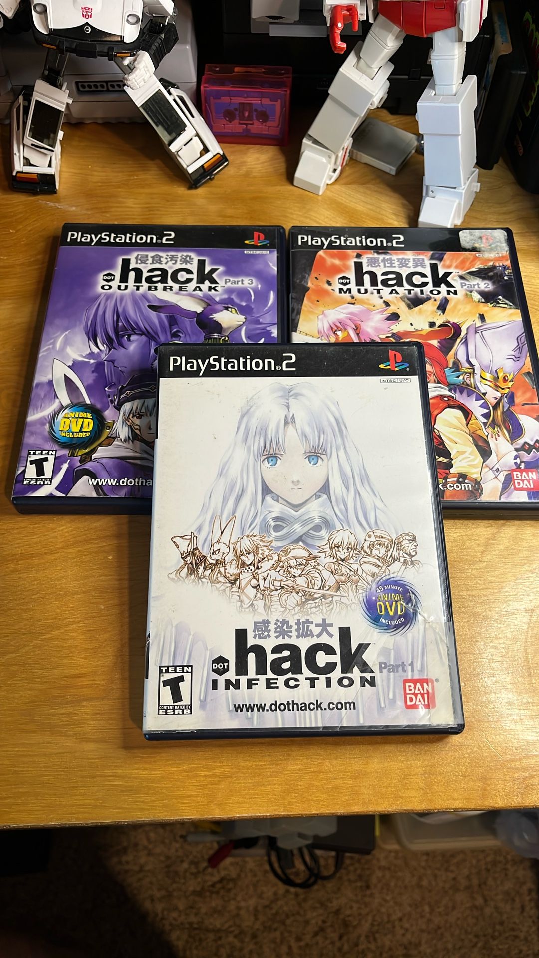 PlayStation 2 / PS2 - .Hack Trilogy