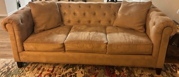 Tan couch