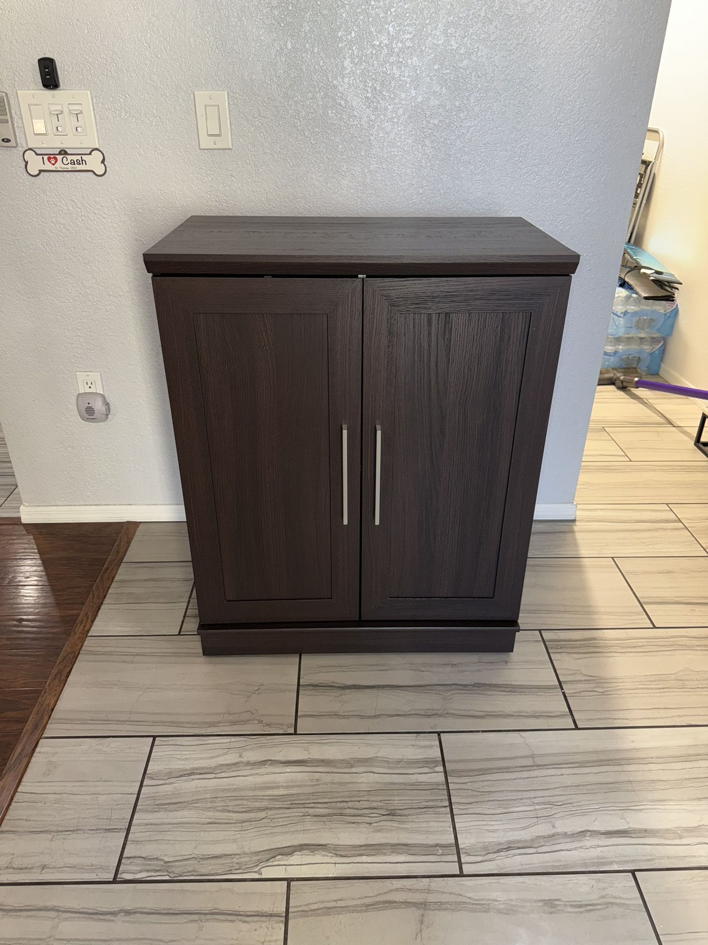 BRAND NEW!! Brown Side/Accent Cabinet