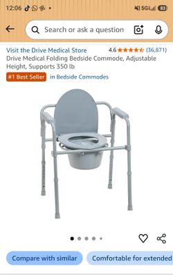 Folding Commode.